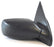 Ford Fiesta Mk.3 1994-1996 Cable Wing Mirror Black Textured Drivers Side O/S