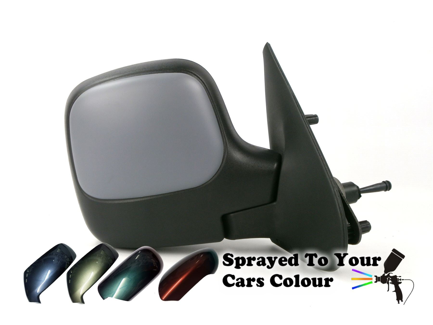 Peugeot Partner Mk.1 2009-2011 Cable Wing Door Mirror Drivers Side O/S Painted Sprayed