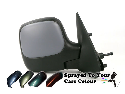 Peugeot Partner Mk.1 2009-2011 Cable Wing Door Mirror Drivers Side O/S Painted Sprayed