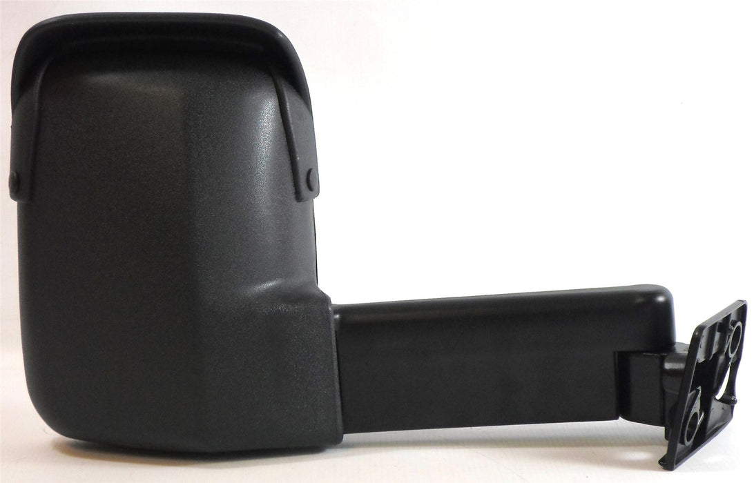 Ford Transit Mk3 & 4 1986-1994 Long Arm Wing Mirror Manual Black Drivers Side
