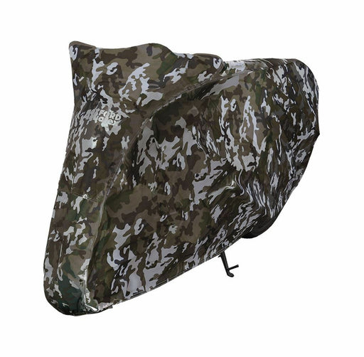 Universal Fit Oxford Aquatex Waterproof Motorcycle Cover Camouflage Design Large CV213