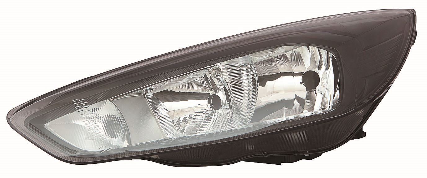 Ford Focus Hatch 10/2014+ Black Inner Headlight Lamp Excl DRL Passenger Side N/S
