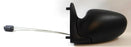 MCW Metrocab 11/1997-3/2000 Cable Wing Mirror Black Textured Passenger Side N/S