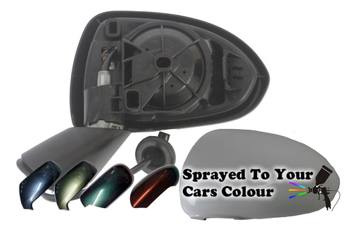 Vauxhall Corsa E 10/14+ Electric Wing Mirror Arm Cover Passenger Painted Sprayed