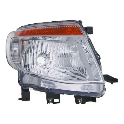 Ford Ranger Mk3 8/2011-2/2016 Chrome Inner Headlight Headlamp Drivers Side O/S