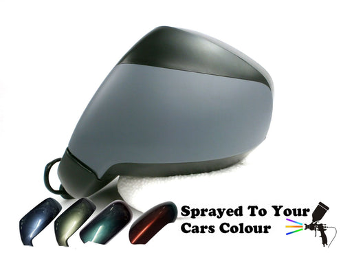 Citroen C3 Picasso 2009+ Electric Heated Wing Mirror Passenger Side N/S Painted Sprayed