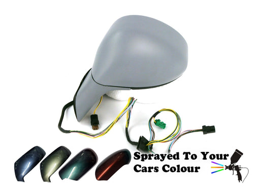 Citroen C4 04-10 Electric Wing Mirror Arm Cover Passenger Side Painted Sprayed