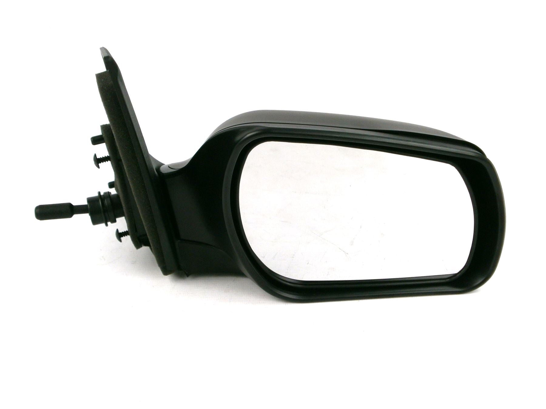 Mazda 3 Mk.1 2004-9/2009 Cable Wing Door Mirror Black Textured Drivers Side O/S