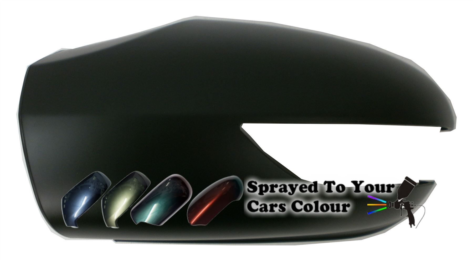Mercedes Benz A Class (W169) 2/2005-9/2008 Wing Mirror Cover Passenger Side N/S Painted Sprayed