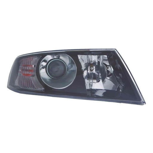 Skoda Octavia Mk2 Estate 6/2004-6/2009 Black Inner Headlight Drivers Side O/S