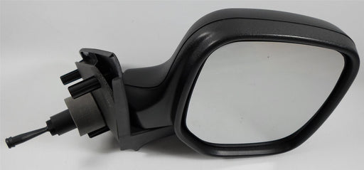Peugeot Partner Mk.1 2009-2011 Cable Wing Mirror Black Textured Drivers Side O/S