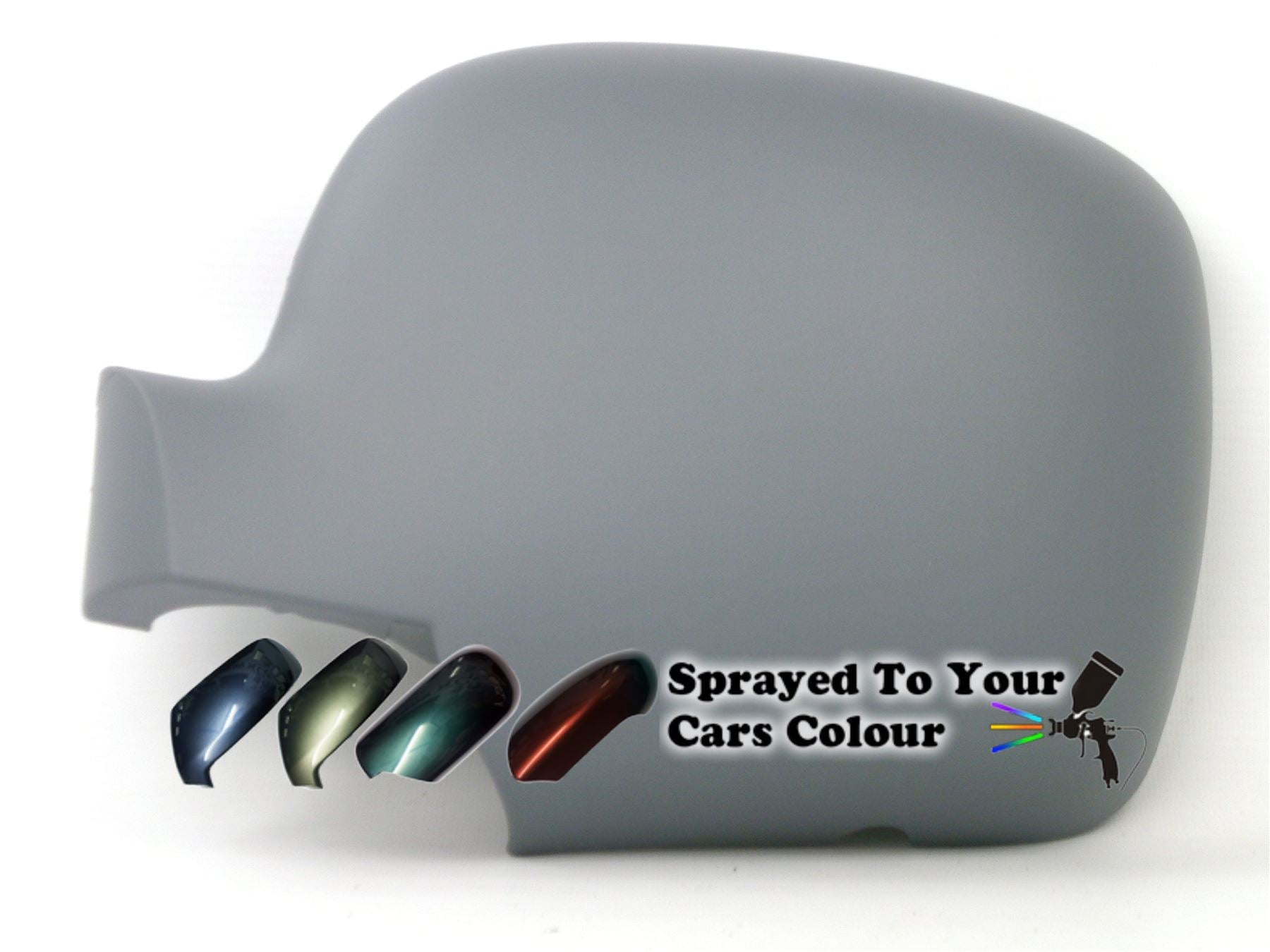 Renault Kangoo Mk.2 9/2008-6/2013 Wing Mirror Cover Passenger Side N/S Painted Sprayed
