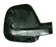Peugeot Partner Mk.2 3/2012+ Black Textured Wing Mirror Cover Passenger Side N/S