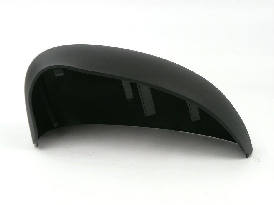 Fiat 500 Incl Cabrio Excl 500L 2008+ Black Textured Wing Mirror Cover Passengers