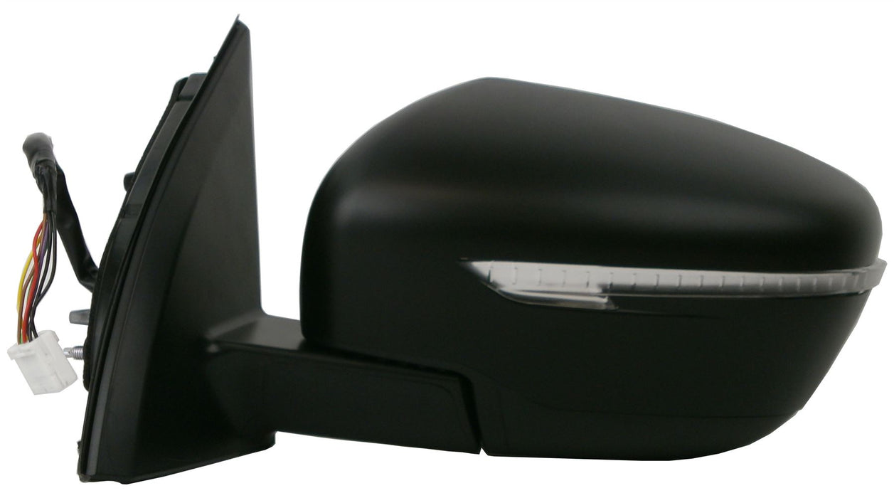 Nissan Qashqai 2014+ Wing Mirror Power Folding Indicator Primed Passenger Side