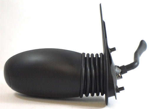 Fiat Seicento 1998-2004 Lever Wing Door Mirror Black Textured Drivers Side O/S