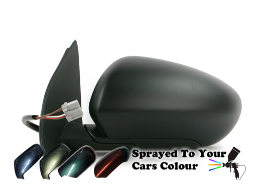 Nissan Qashqai 4/10-6/2014 Electric Wing Mirror Heated Passengers N/S Painted Sprayed