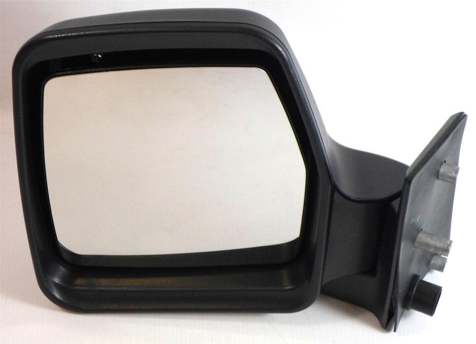 Peugeot Expert Mk.1 1995-2006 Manual Wing Mirror Black Textured Passenger Side