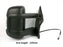 Citroen Relay Mk2 5/2014+ Medium Arm Wing Mirror Electric 16w Bulb Drivers Side