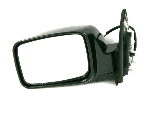 Nissan X-Trail 01-9/2007 Wing Mirror Power Folding Polished Black Passenger Side