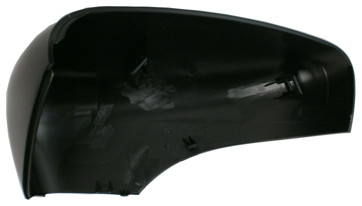 Renault Zoe 2012+ Polished Black Wing Mirror Cover Driver Side O/S