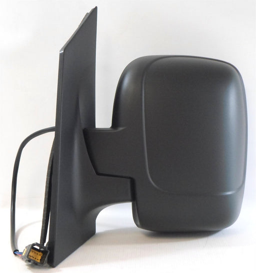 Fiat Scudo Mk.2 2007+ Twin Glass Wing Mirror Electric Black Passenger Side N/S