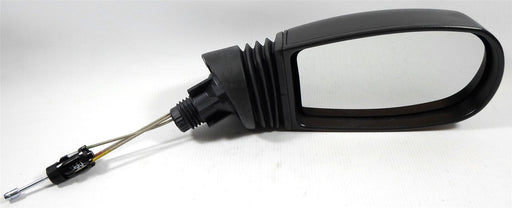 Fiat Punto Mk.2 1999-2006 Cable Wing Door Mirror Black Textured Drivers Side O/S