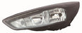 Ford Focus Hatch 10/2014+ Black Inner Headlight Lamp Inc DRL Passenger Side N/S