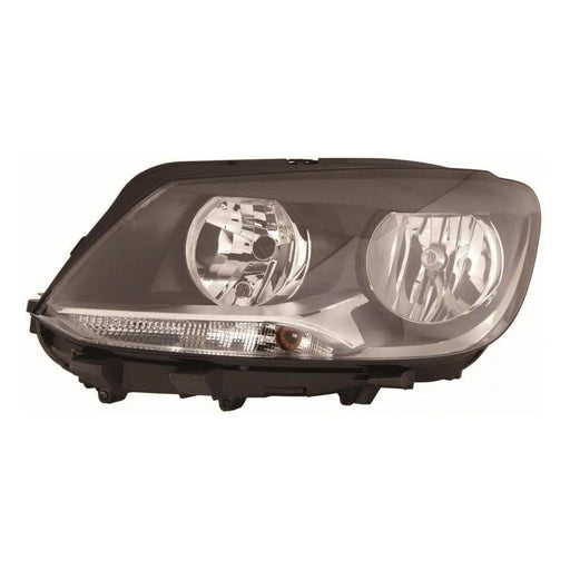 Volkswagen Touran Mk2 MPV 9/10-15 Twin Reflector Headlight Passenger Side N/S