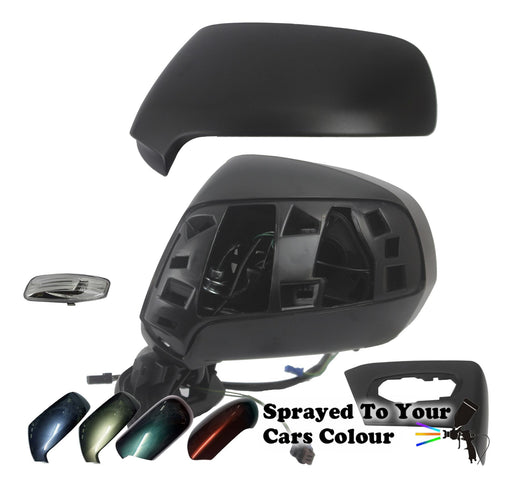 Citroen C4 Grand Picasso 06-13 Wing Mirror Power Folding Passengers N/S Painted Sprayed