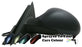 Seat Cordoba Mk.3 10/2002-2006 Electric Wing Mirror Passenger Side N/S Painted Sprayed
