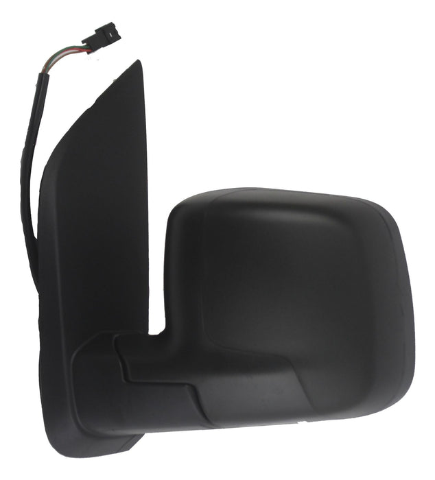 Citroen Nemo 2008+ Electric Heated Wing Mirror Black Textured Passenger Side N/S