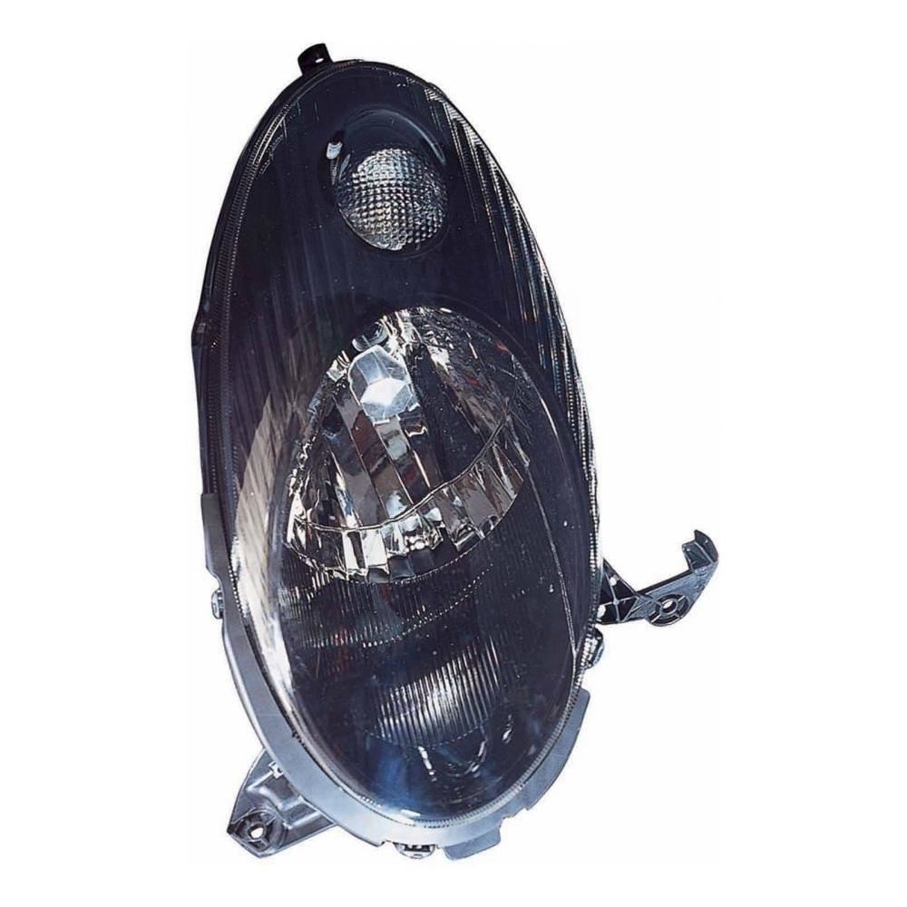 Nissan Micra K12 Hatch 2003-2007 Black Inner Headlight Lamp Passenger Side N/S
