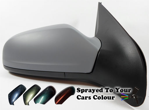 Vauxhall Astra H Mk5 5/2004-2009 Van Electric Wing Mirror Drivers Side Painted Sprayed