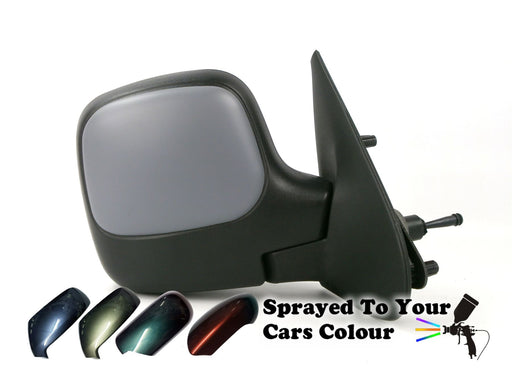 Peugeot Partner Mk.1 1996-2008 Cable Wing Door Mirror Drivers Side O/S Painted Sprayed