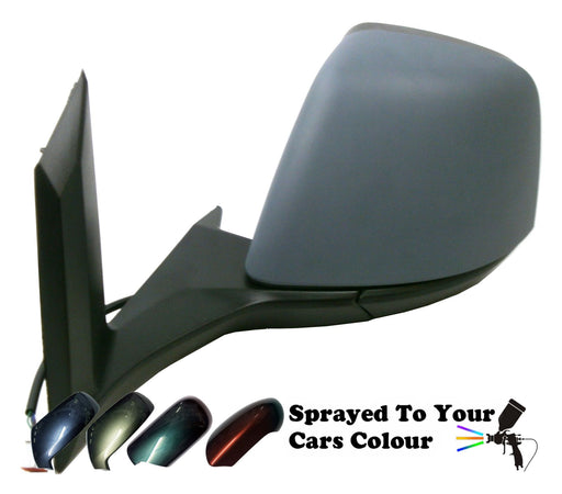 Transit Connect 10/13+ Twin Glass Wing Mirror Electric Passenger Side Painted Sprayed