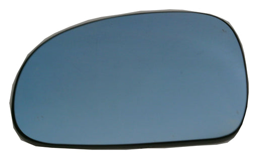 Peugeot 406 Mk.2 1999-2004 Heated Convex Blue Tinted Mirror Glass Passengers Side N/S