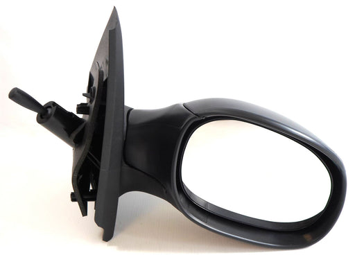 Citroen C2 2003-2010 Cable Wing Door Mirror Black Textured Drivers Side O/S