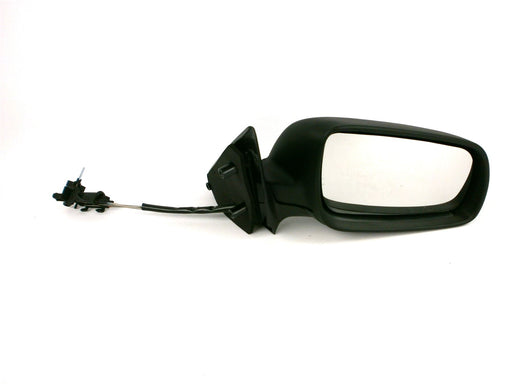 Skoda Octavia Mk.1 1998-6/2004 Cable Wing Mirror Black Textured Drivers Side O/S