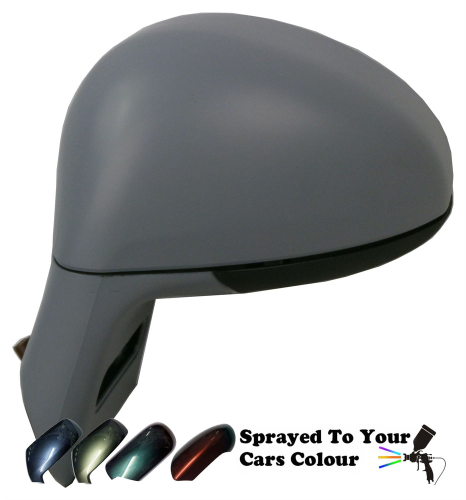 Citroen C4 2004-2010 Power Folding Wing Mirror Passenger Side Painted Sprayed