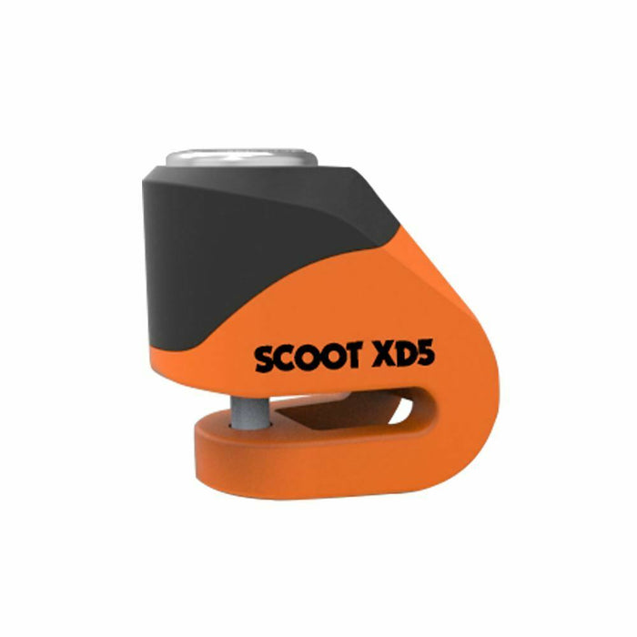 Universal Oxford Motorcycle Security Scoot XD5 Compact Disc Lock Orange LK261