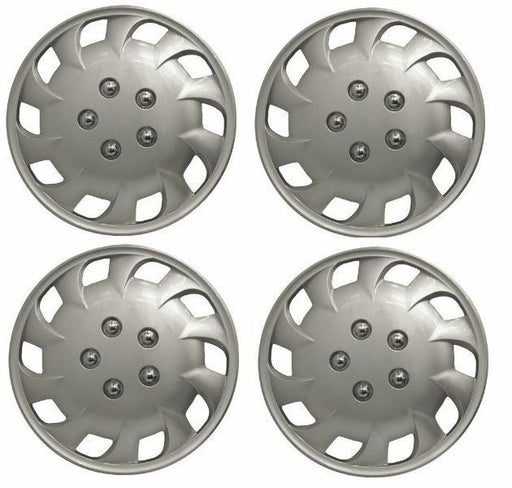 Universal Mercury 14" Inch Car Wheel Trims Hub Caps Plastic Covers Silver SWWT18
