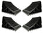 Universal Fit Caravan Heavy Duty Wheel Chocks With Handle x4 MP461B