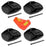 Universal Fit Caravan Trailer Jack Pads x4 Corner Stable Feet & Spirit Level MP4976 & MP835