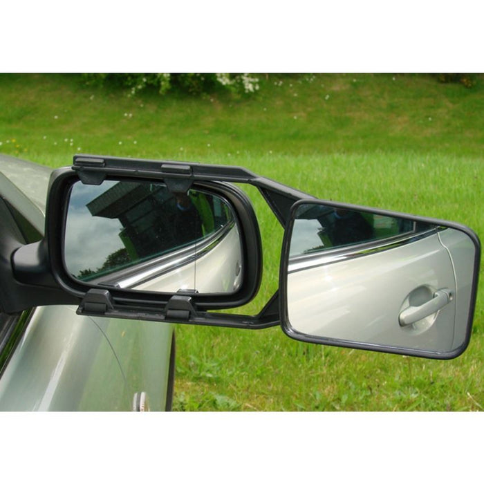 Universal Fit Caravan Trailer Extension Towing Wing Mirror Glass 1 Pair MP8322 x2