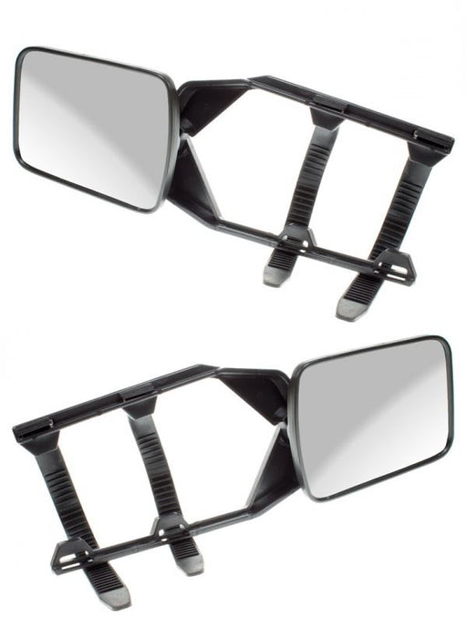 Universal Fit Caravan Trailer Extension Towing Wing Mirror Glass 1 Pair MP8322 x2