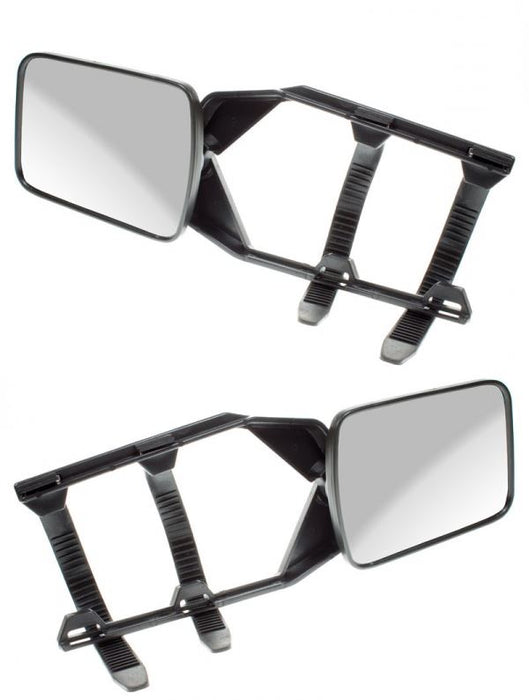 Universal Fit Caravan Trailer Extension Towing Wing Mirror Glass 1 Pair MP8322 x2