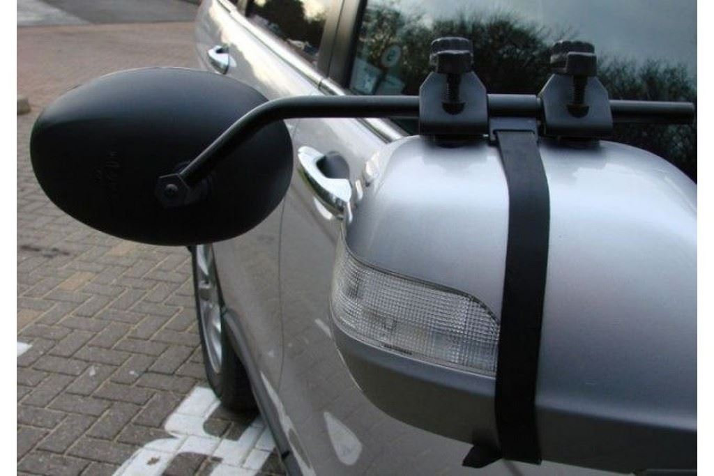 Universal Fit Caravan Trailer Extension Towing Wing Mirror Flat Glass Single MP8328