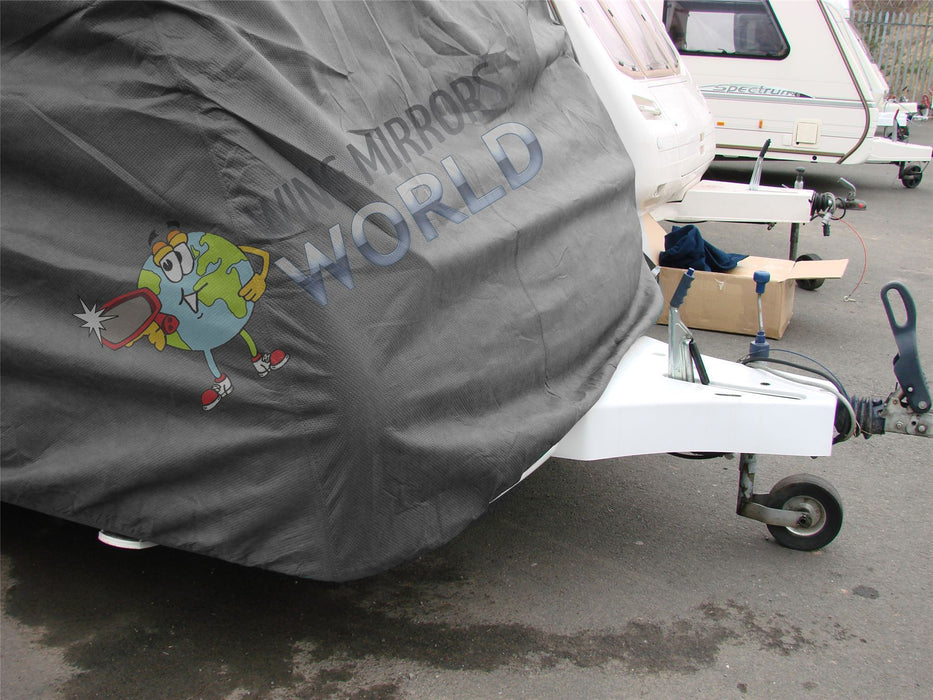 Universal Fit Medium All Years Water Resistant Breathable Caravan Cover Grey MP9432