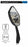 Universal Oxford Trapezium Motorcycle Rearview Mirror Glass Left Side 10mm OX152
